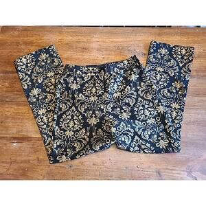 URBAN OUTFITTERS Nicky Jacquard Flare Trousers Size 4